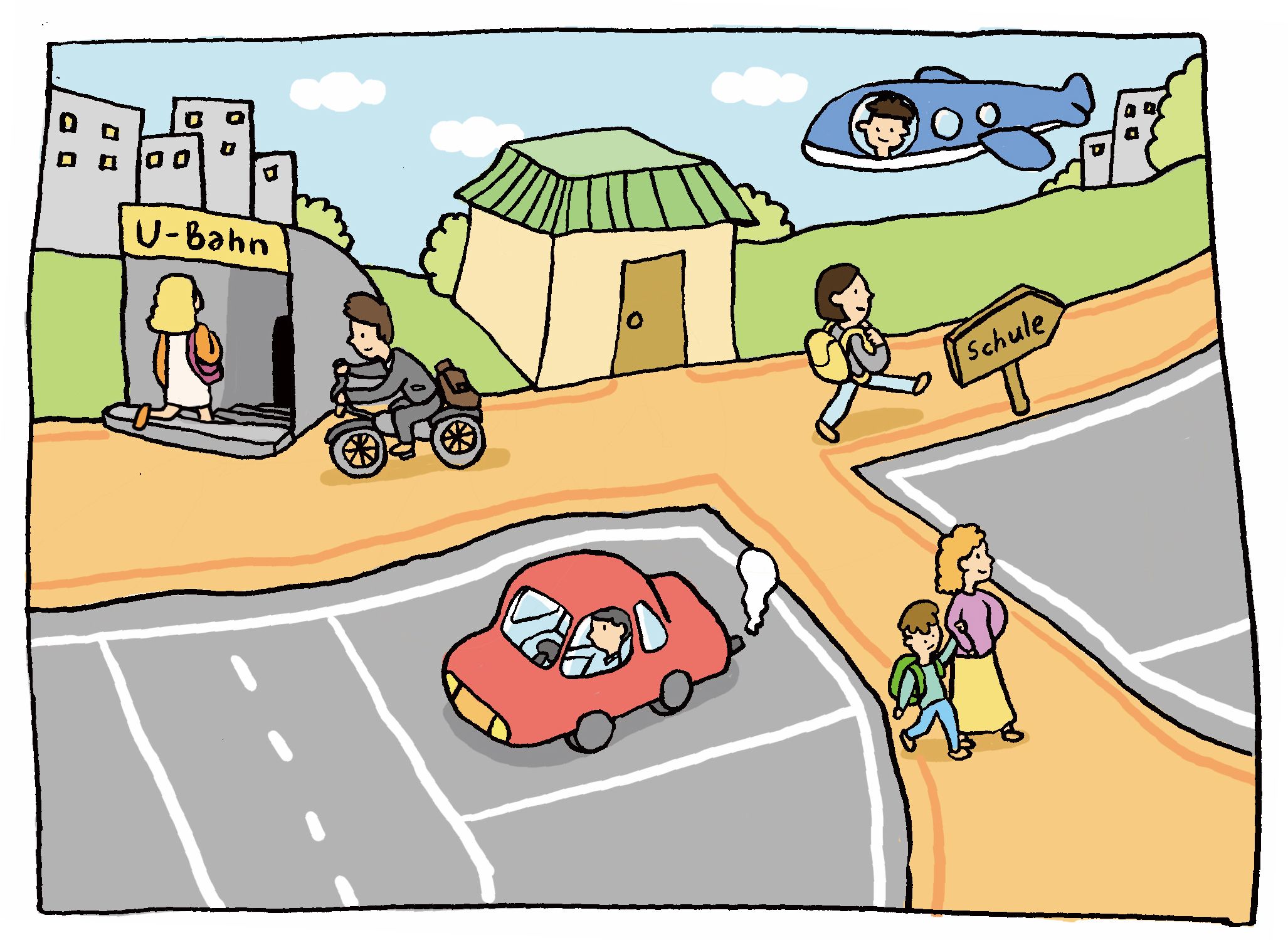 Ergänzen Sie die passenden Präpositionen.